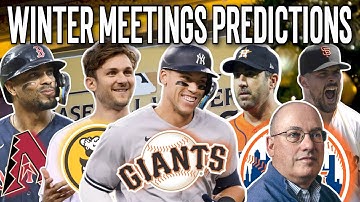 2022 MLB Winter Meetings Predictions; Where Will Top MLB Free Agents Land?