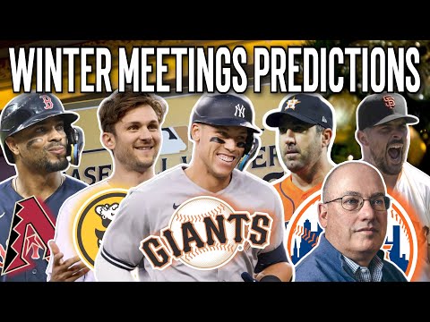 2022 MLB Winter Meetings Predictions; Where Will Top MLB Free Agents Land?