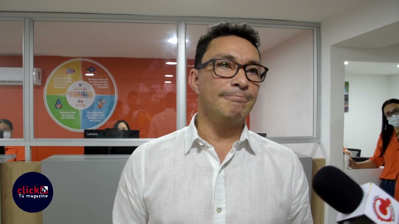 Gobernador Carlos Caicedo, inaugura la Oficina de Gestión Tributaria en Santa Marta