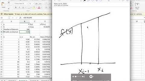 Example7 1 2 Finding Area Under a Quadratic Function with Riemann sums