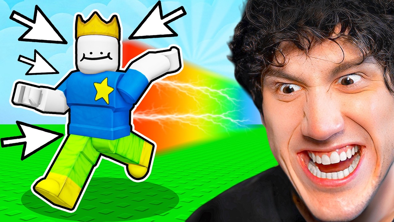 Every CLICK Makes me FASTER in Roblox