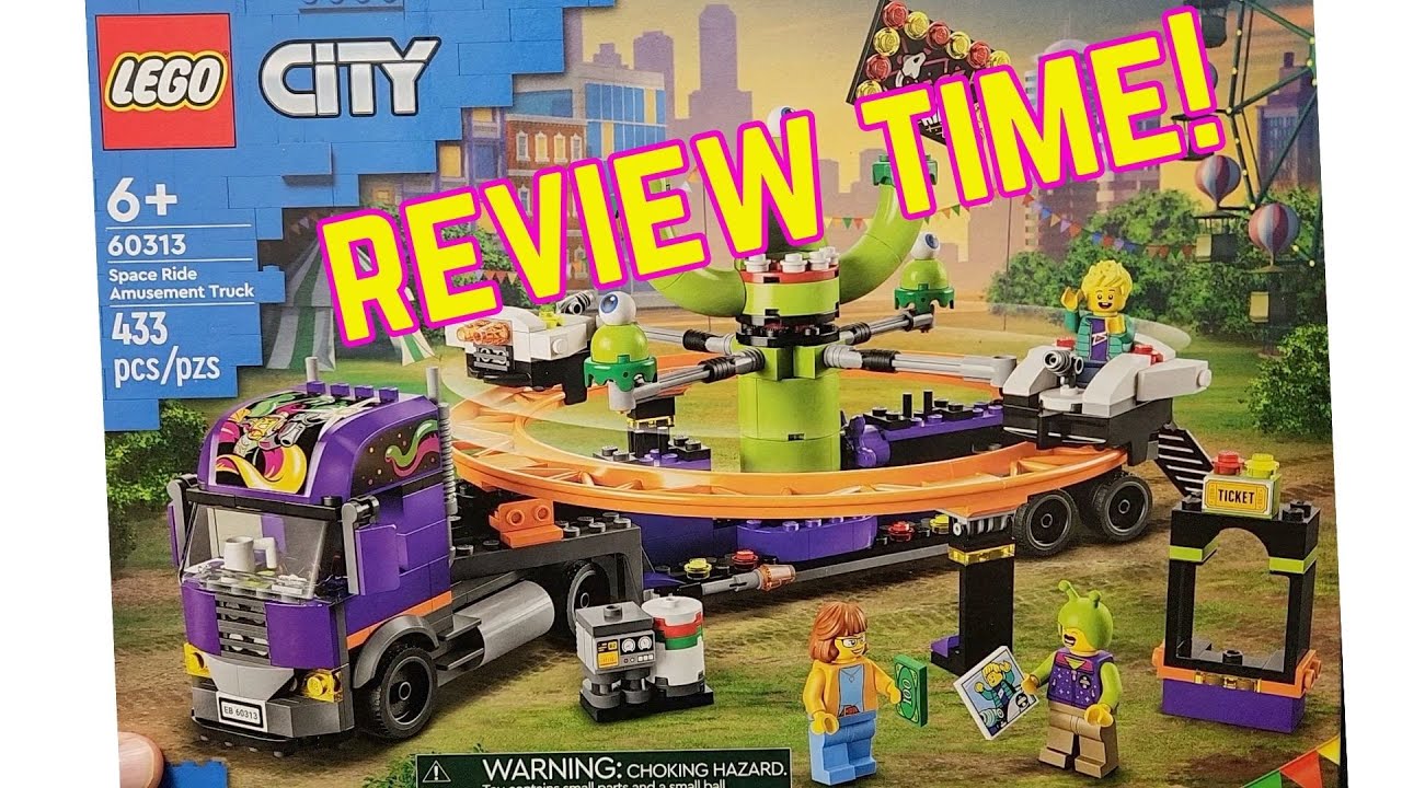 Review of the LEGO Space Ride Amusement Truck. Get your tickets here! Set 