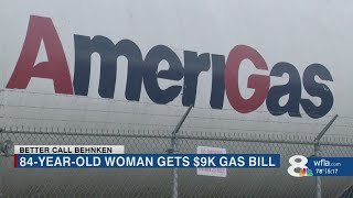$9,000 gas bill