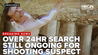 Officials continue searching for Anaconda shooting suspect