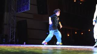 可儿 VS 郭丁宁win) Hiphop Final WAF3 20130612