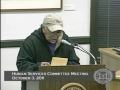 Human Services Committee - 10/03/2011