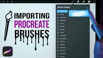 How to Import Procreate Brushes - Tutorial