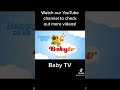 Baby Butterfly Says Babytv