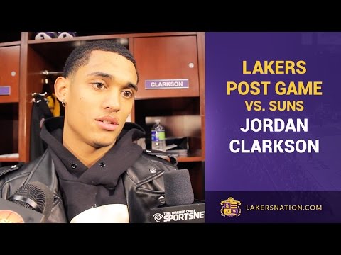 Jordan Clarkson Talks Dunk Over Alex Len, Kobe Bryant's Motivation