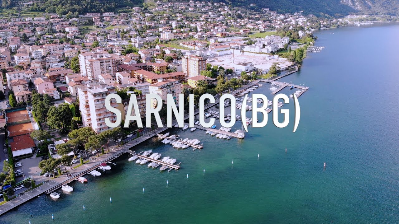 Ripresa Aerea Sarnico (BG) - Lago d'Iseo 4K | Dji Mavic Air