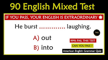 How Good Is Your English? Take This Test! | 90 American English Quiz | No.1 Quality English