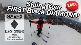 HOW TO SKI BLACK DIAMONDS!