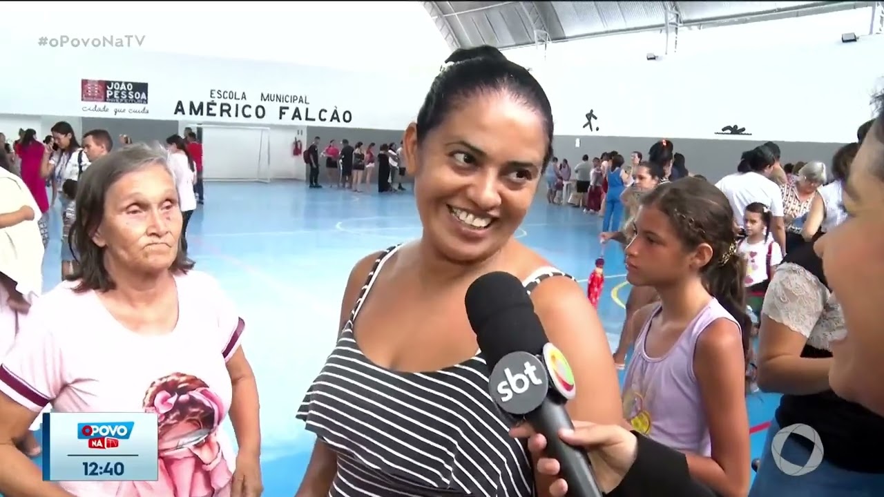 Aulas da Rede Municipal de Ensino de João Pessoa começaram hoje - O Povo na TV