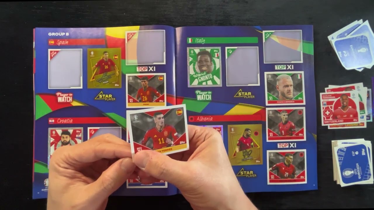Legends and Purples ! UEFA Euro 2024 Sticker Album Completion Part 20 #stickeralbum #topps #euro24