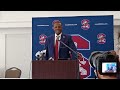 Chennis Berry SC State press conference