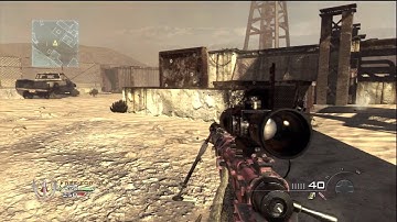 Modern Warfare 2: Quick Scope game 1v1