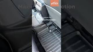 3D Floor Mats for Toyota Prado 250 | 3rd Row Friendly Custom-Fit Car Mats