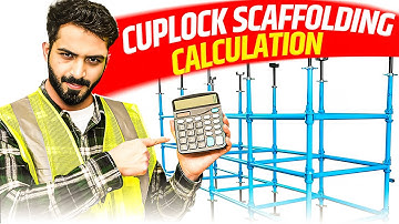 Scaffolding Material Quantity Calculation for Slab Shuttering Work