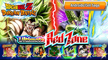Androids/Cell Saga VS. Broly - ULTIMATE RED ZONE [Pure Saiyans Ed.] DBZ: Dokkan Battle | 4K 60FPS
