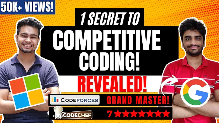 1 Secret to Competitive Coding by 7 Star Coder | G...