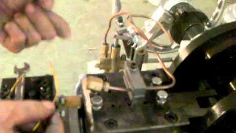 Semi automatic shoelace  Tipping Machine Video