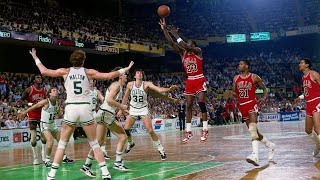 Bulls vs Celtics Game 2 of 1986 Playoffs  MJ's 63 Point Game