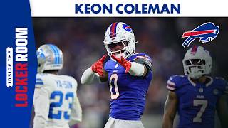 Keon Coleman On Making Plays In Bills Win | Buffalo Bills