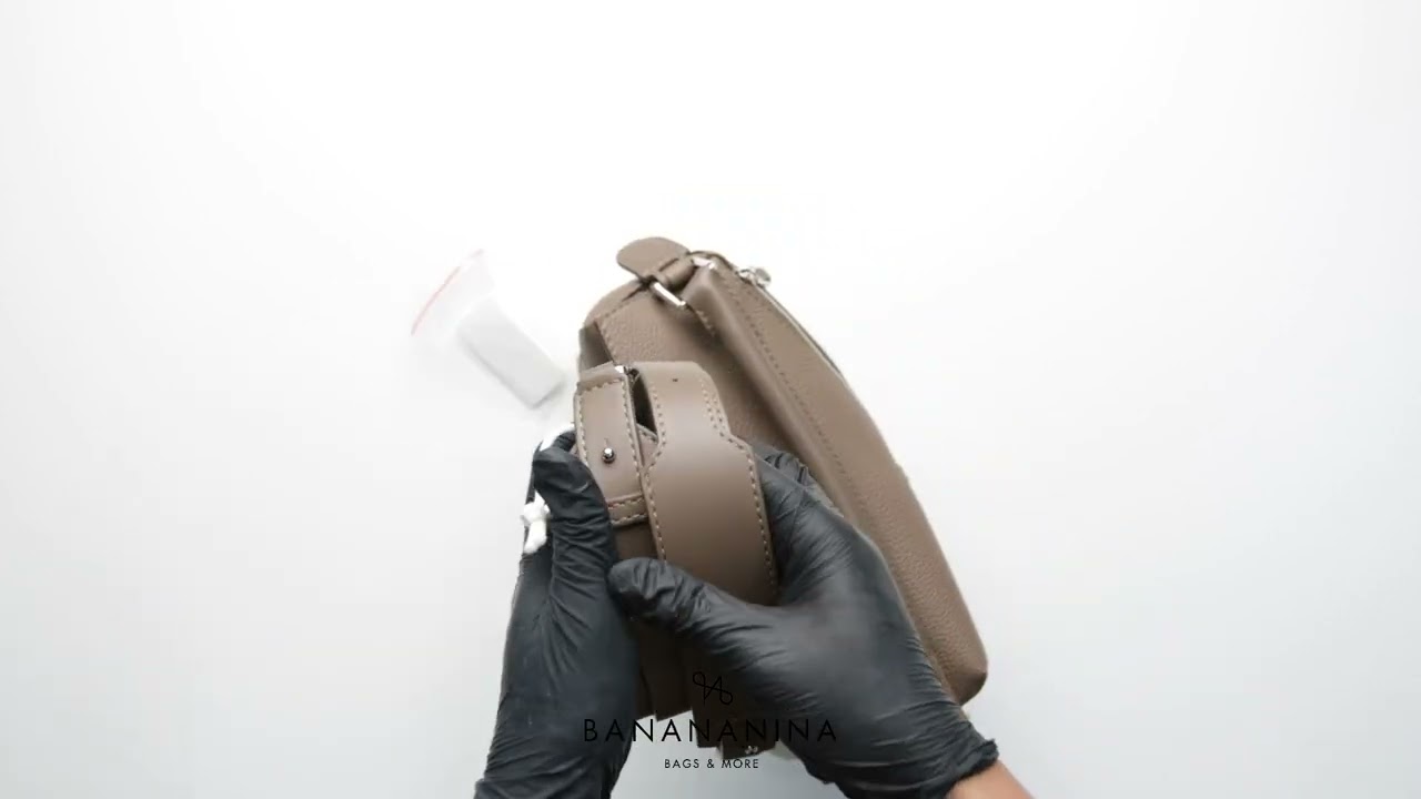 Loewe Grained Calfskin Medium Puzzle Edge Brown