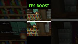 FPS BOOST #minecraft #shorts