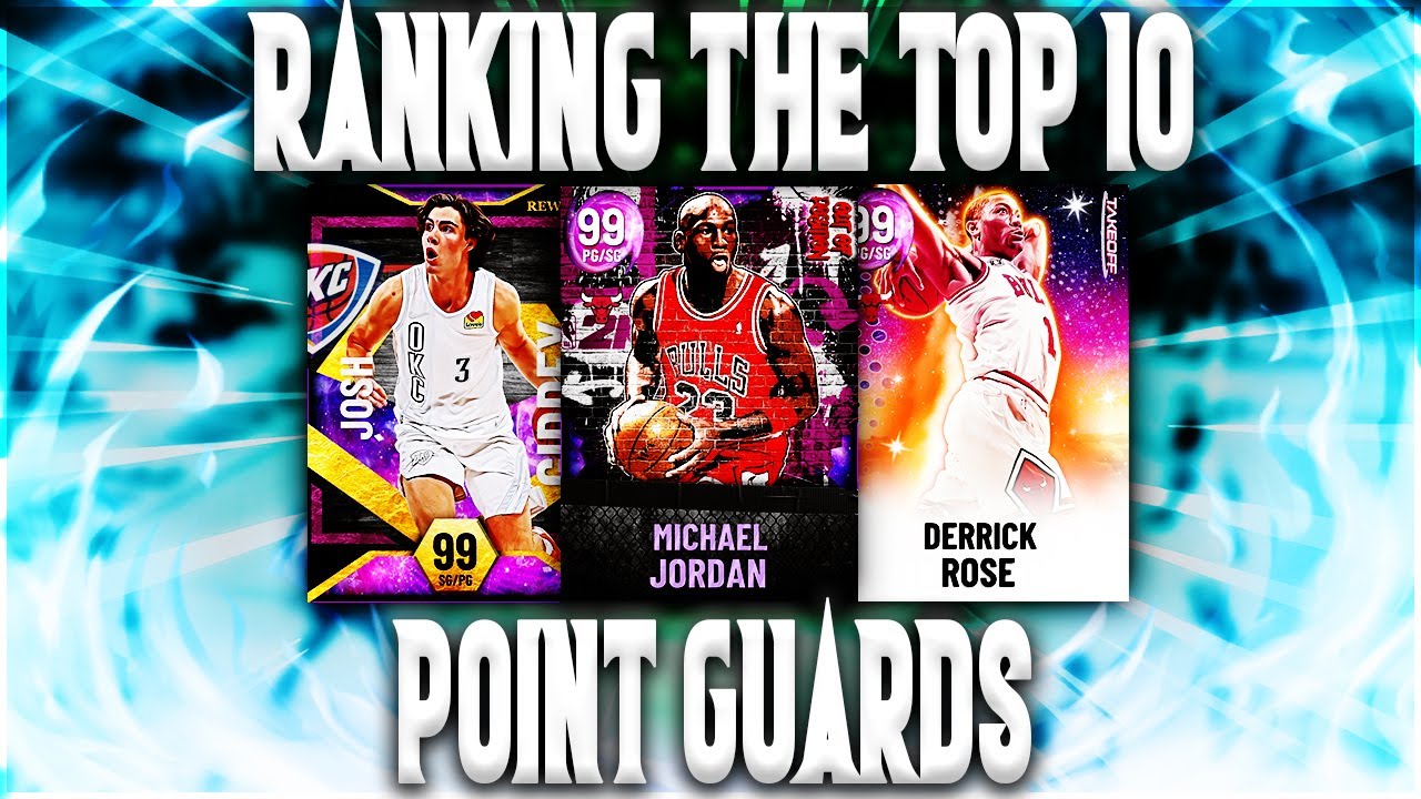 RANKING THE TOP 10 POINT GUARDS IN NBA 2K22 MYTEAM!! YouTube