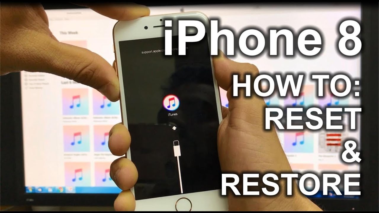 How To Reset & Restore your Apple iPhone 28 - Factory Reset