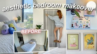 EXTREME ROOM TRANSFORMATION 2022! *aesthetic/tiktok/pinterest inspired*