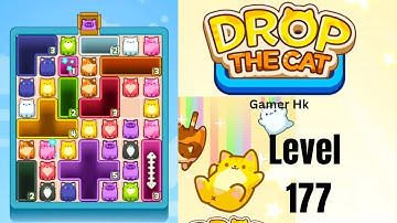 Drop The Cat Level 177 Walkthrough Solution 