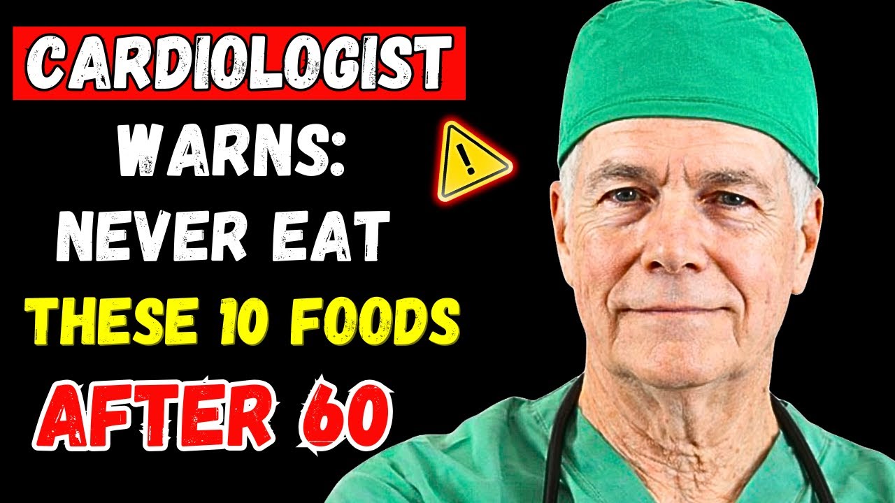 Senior Over 60 Stop Eating These 10 Foods! Eat These Instead!