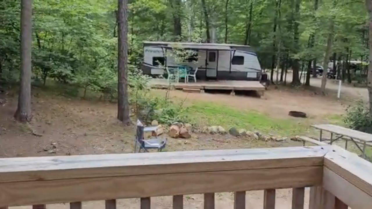 LEBANON KOA HOLIDAY ON SALMON FALLS RIVER glampers RV rental YouTube