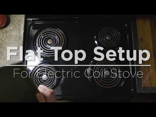 Flat Top for Electric Coils - Steelmade  Flat top grill, Stoves range, Flat  top griddle