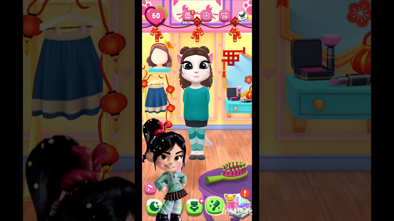 My Angela  version cute  little girl 👧 😍 💕 