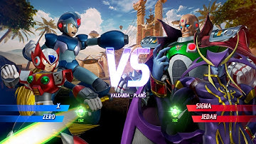 Rockman & Zero VS Sigma & Jedah - Marvel vs  Capcom  Infinite