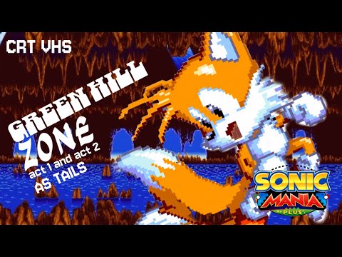 Sonic Mania Plus - Green Hills (VHS) Debug Mode
