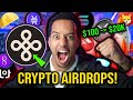 How to make money with crypto airdrops 10k  100k in 12 months