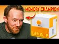 I Challenged a Memory Champion to Solve a Very Difficult Puzzle!!