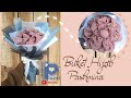 Buket Hijab Pashmina Bunga tumpuk || DIY Hijab bouquet || Bouquet tudung