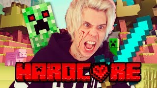 SI MUERO ACABA EL VIDEO | Minecraft Hardcore #1
