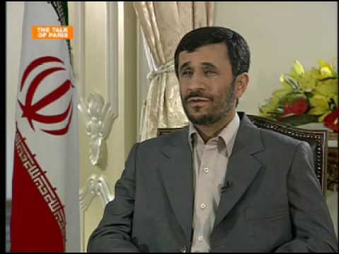 Iranian President, Mahmoud Ahmadinejad, spoke to FRANCE 24 on the eve of his intended departure for New York to discuss the Iranian nuclear programme at the UN Security Council. The Iranian President later cancelled his trip citing visa complications. The interview is conducted by renowned journalist Ulysse Gosset. The interview discusses various aspects relating to Iran and the current world political arena such as Iran's nuclear programme, the infamous quotation from Ahmadinejad on Israel, relations with US, Britain and the EU.
