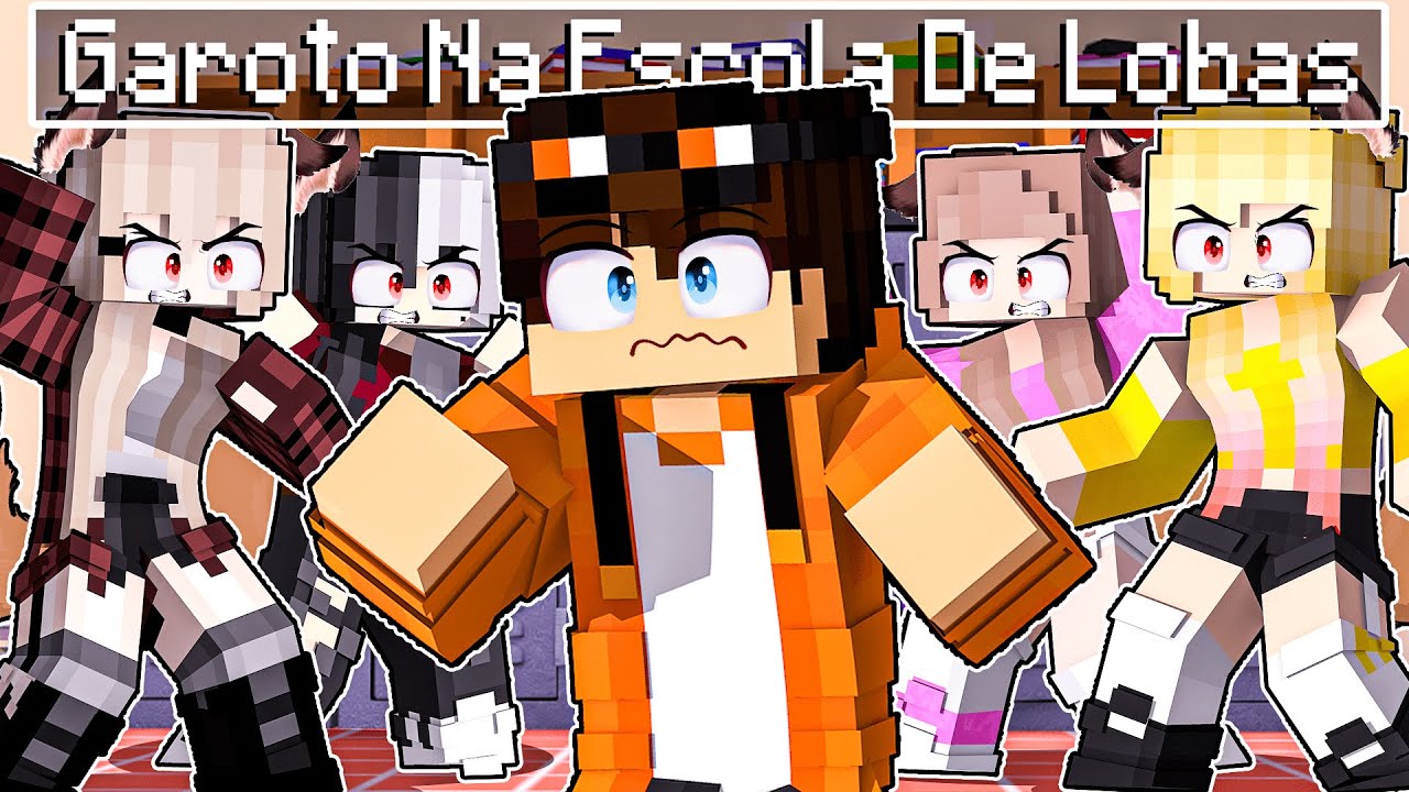 MENINO Em Uma ESCOLA DE LOBAS No Minecraft YouTube menino-em-uma-escola-de-lobas-no-minecraft-youtube