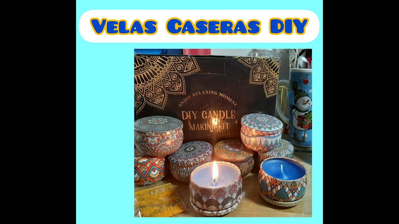 #DIY Candle Making Kit #DIY Velas en #Casa 