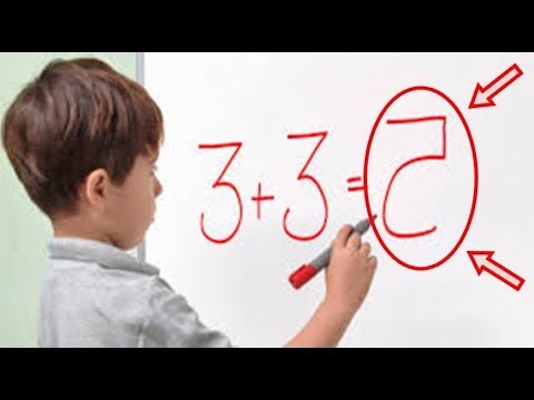 Video: ¿Qué números se ven iguales al revés?