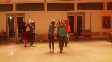 Salsa On2 Intermediate Turn Pattern Combo Partnerwork by Sergio and Sheena #74