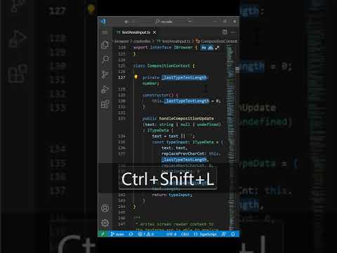 Use these shortcuts for selecting text in VS Code!
