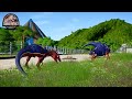 Jurassic World is a mess! Captain America vs. Spider-Man, Hulk Godzilla I SuperHero Dinosaur Fight!